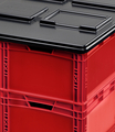 PLASTIC CRATES, STORAGE BINS